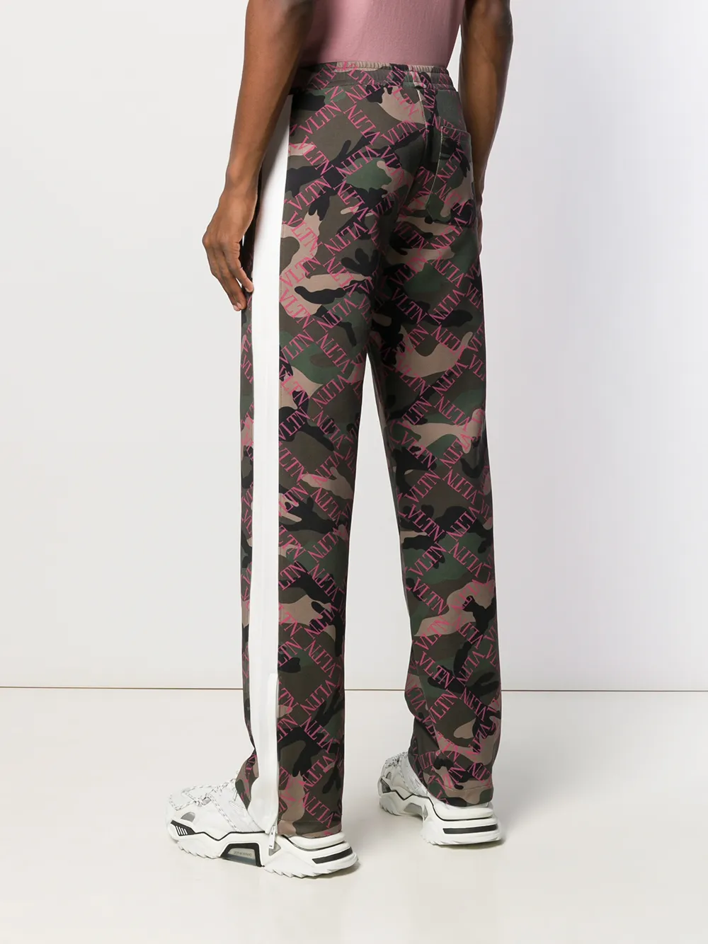 Valentino Garavani VLTN trainingsbroek met grind print Groen