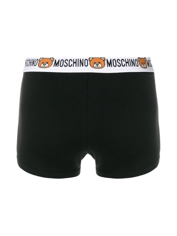 Moschino logo-waistband three-pack Boxers - Farfetch