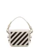 الصورة 1 من Off-White حقيبة كتف بخطوط مائلة