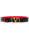 Valentino Garavani VLogo Signature reversible belt - Black