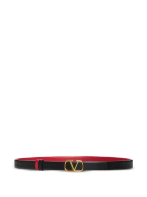 Gucci ダブルG バックル レザーベルト | ブラック | FARFETCH JP