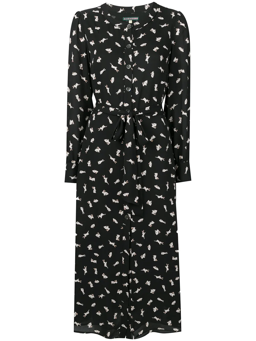 Alexa Chung bunny print shirt dress $273 - Buy Online SS19 - Quick ...