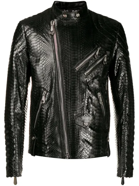 philipp plein jas krokodillenleer