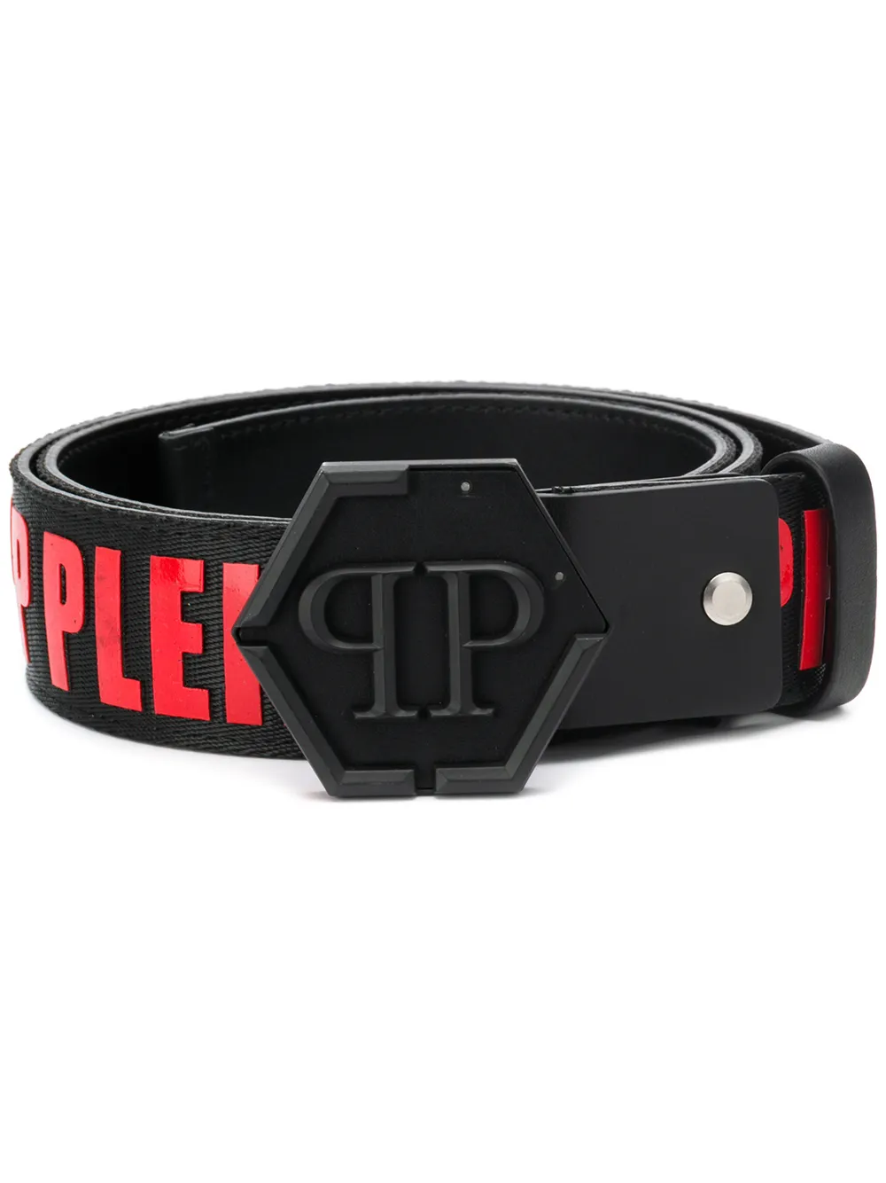 фото Philipp plein ремень с логотипом контрастного дизайна