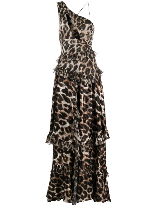 leopard gown