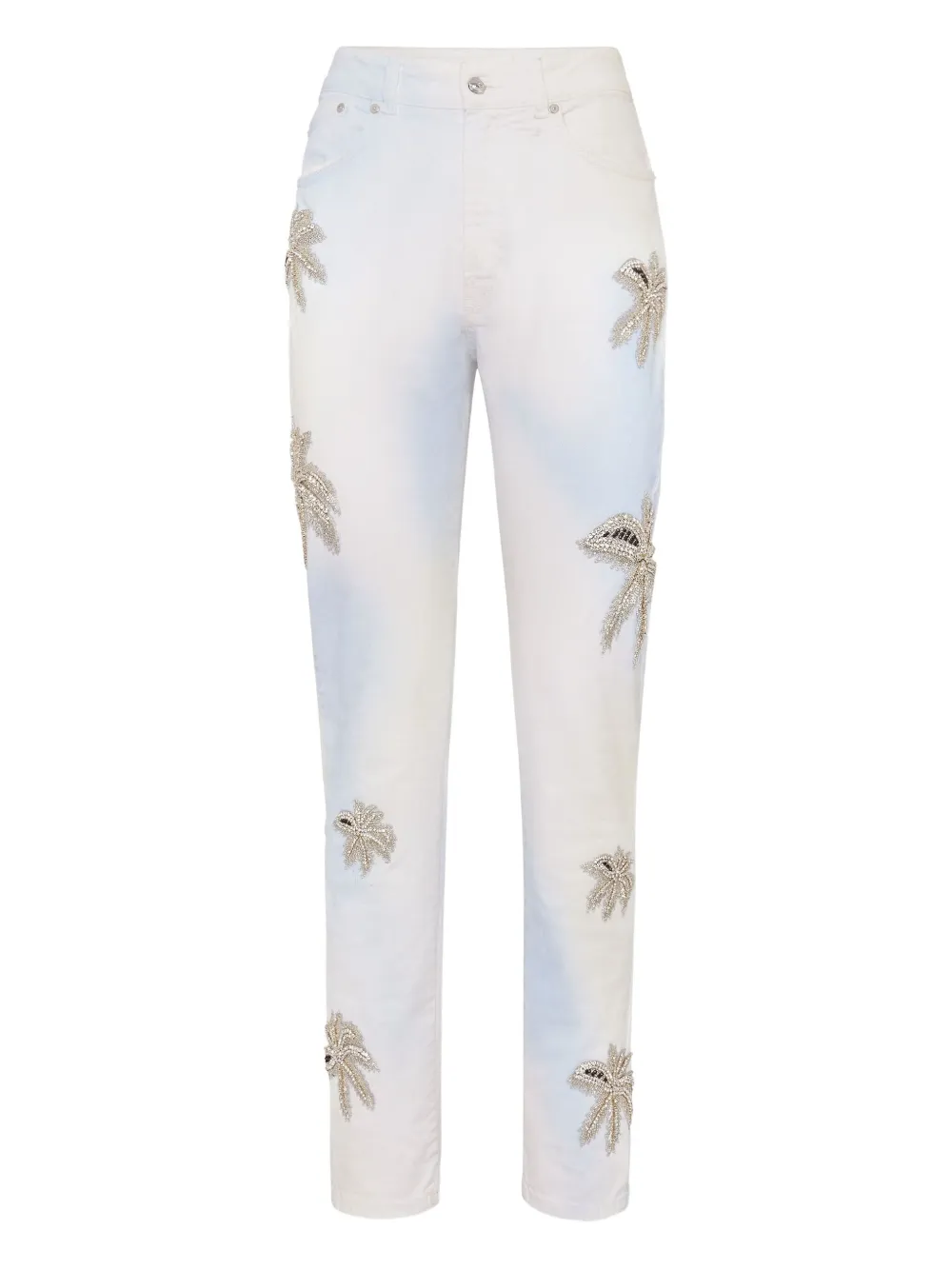 Philipp Plein Boyfriend Aloha Plein In White