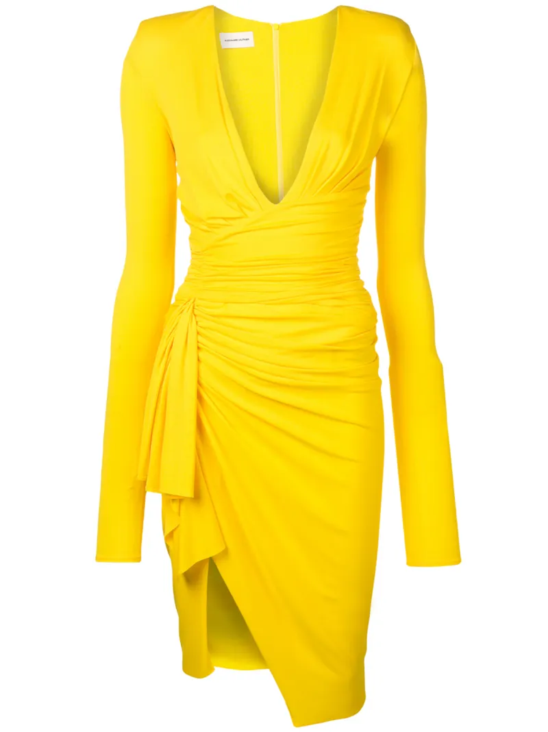 Alexandre Vauthier платье асимметричного кроя