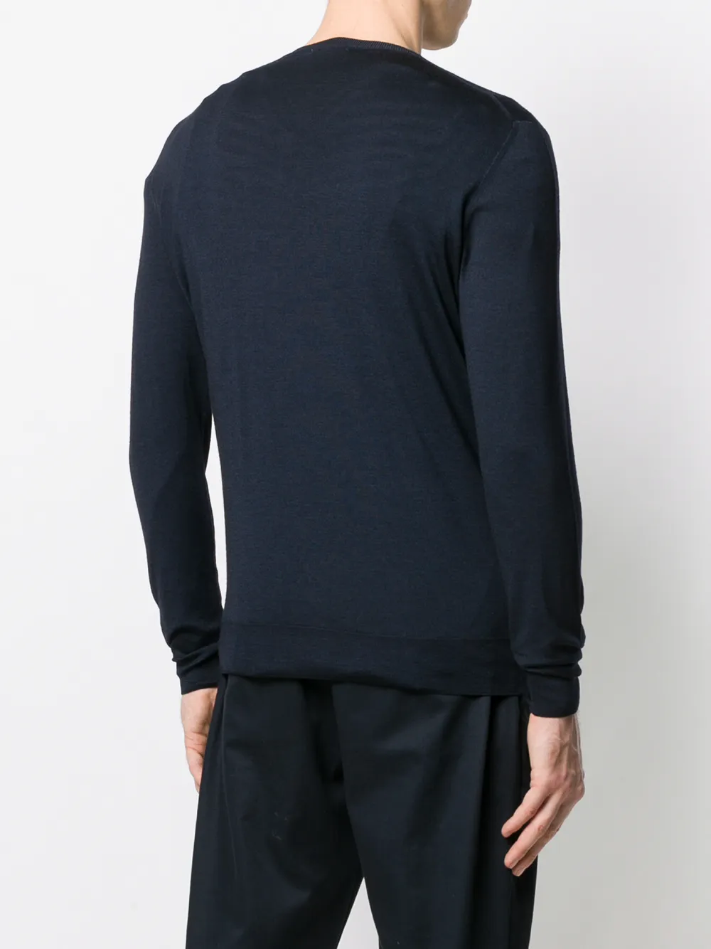 Drumohr Effen trui Blauw