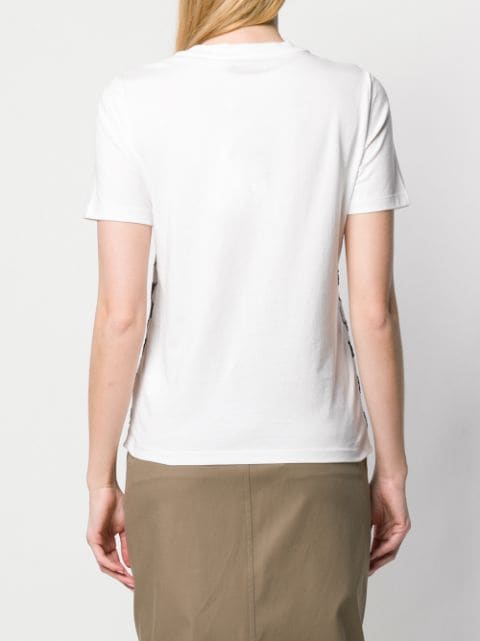 Tory Burch Woven Logo T-Shirt | Farfetch.com