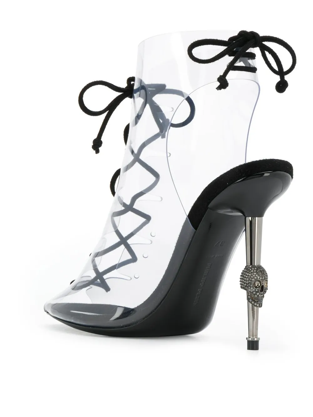 фото Philipp plein ботильоны statement на высоком каблуке