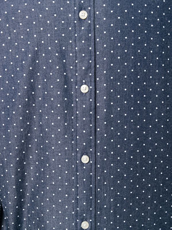 michael kors polka dot shirt