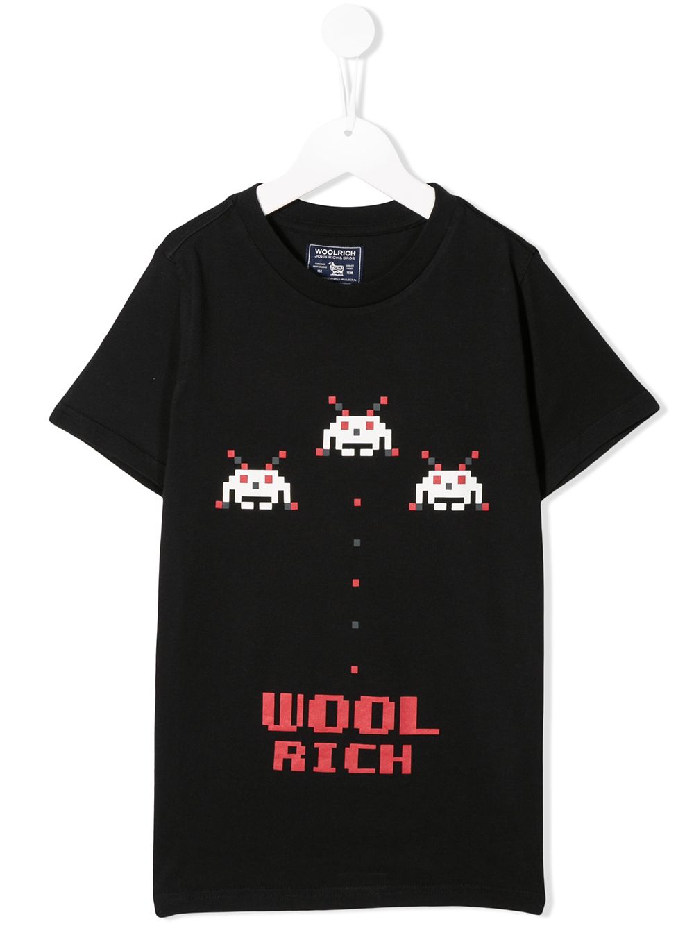 фото Woolrich Kids футболка с принтом Game