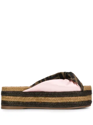 fendi twist slide