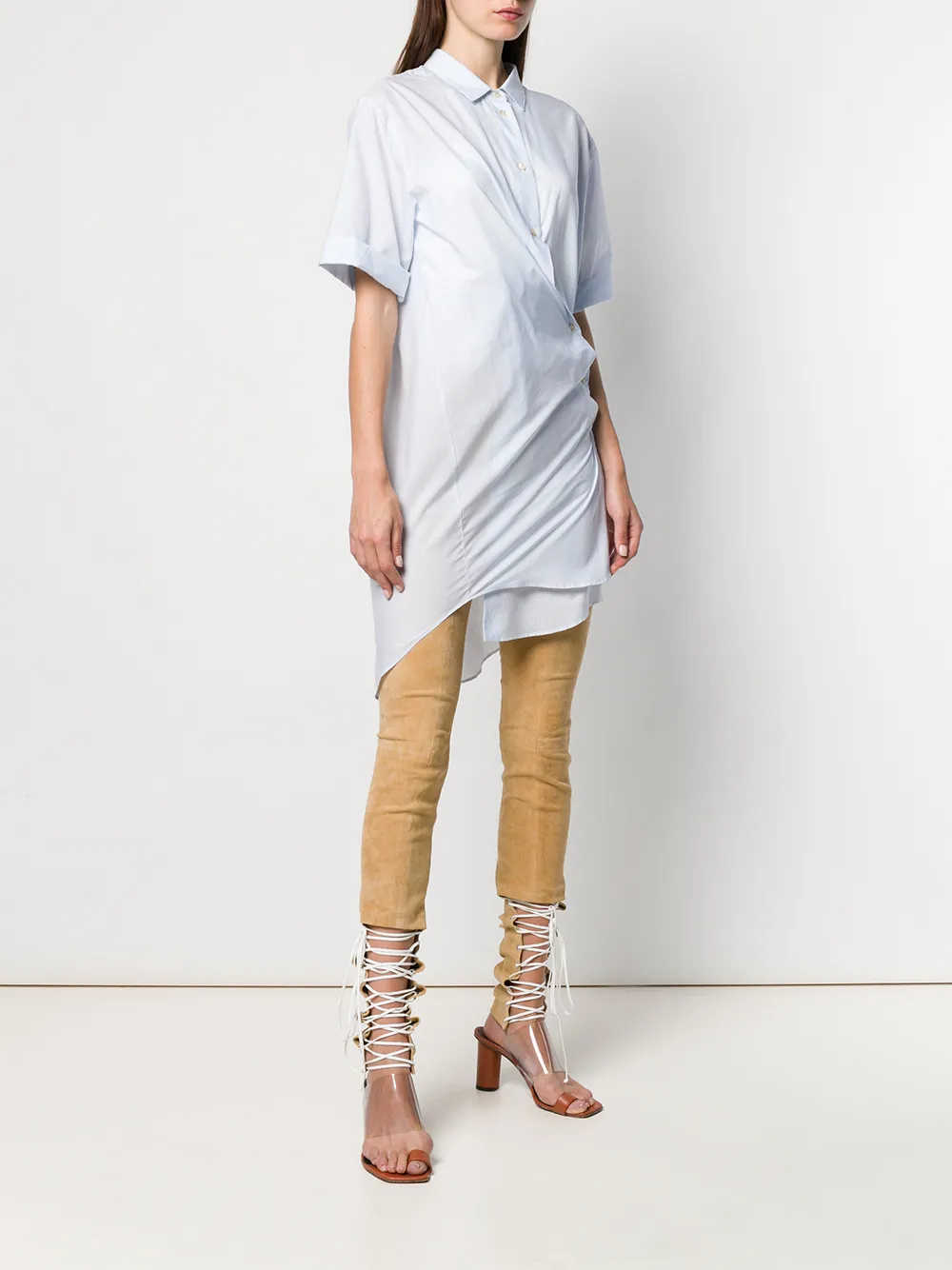 UNRAVEL PROJECT Lang shirt Blauw