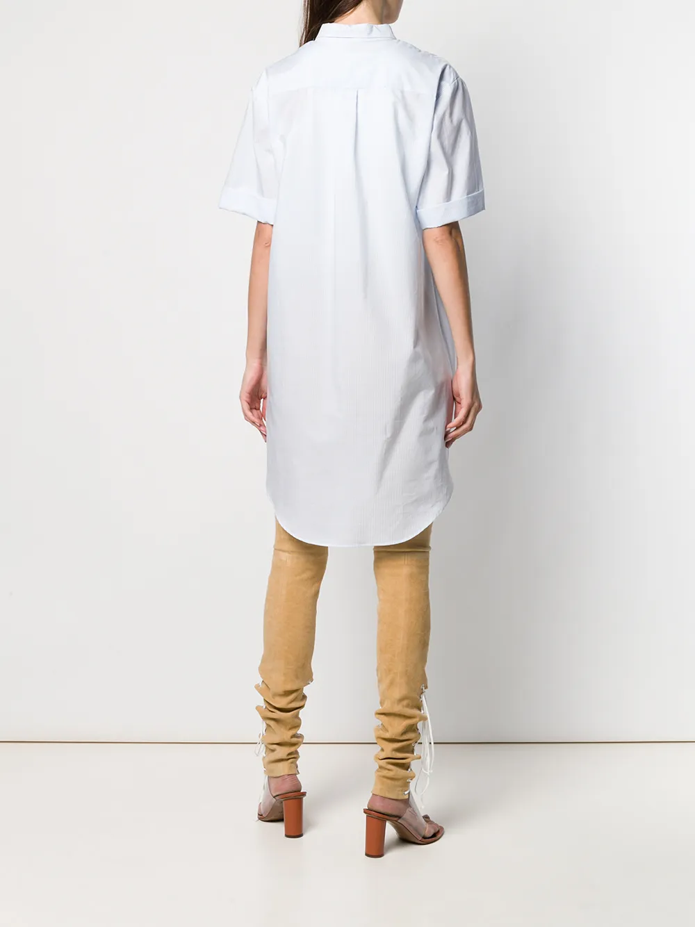 UNRAVEL PROJECT Lang shirt Blauw