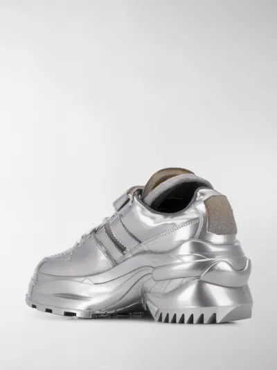 silver margiela sneakers