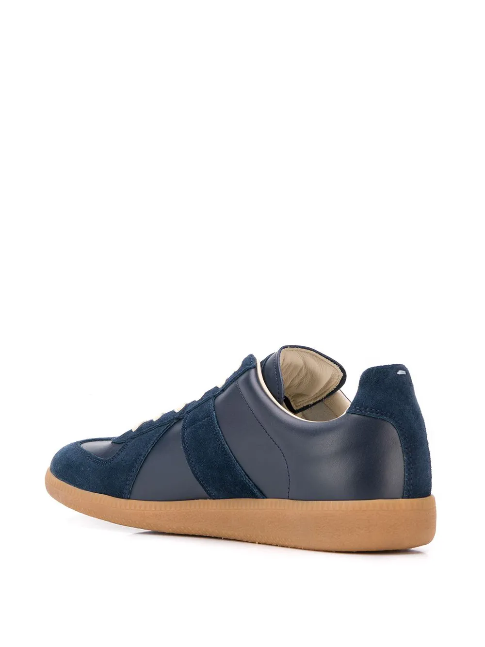 Maison Margiela Replica low-top leren sneakers Blauw