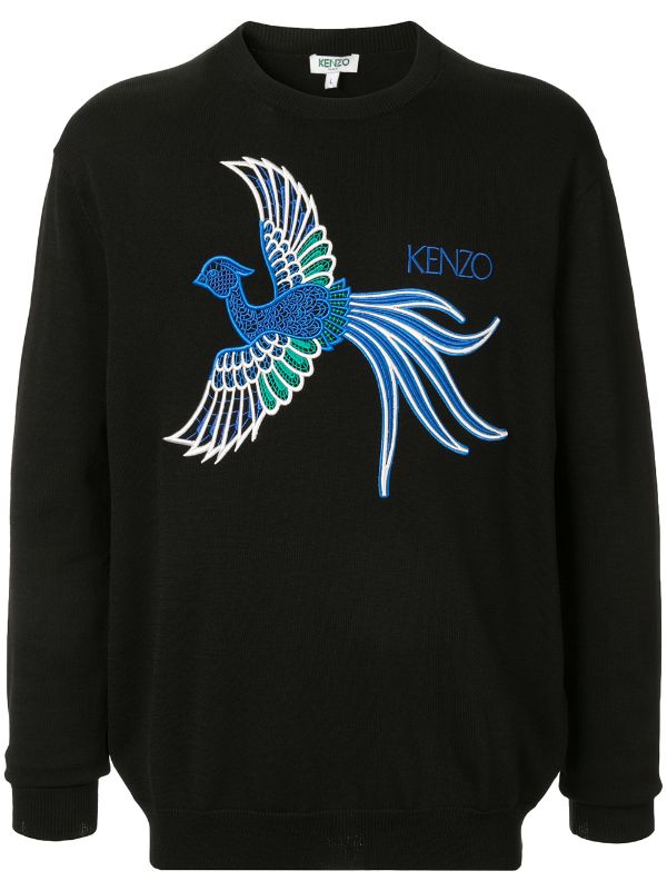 Kenzo phoenix sweatshirt black 