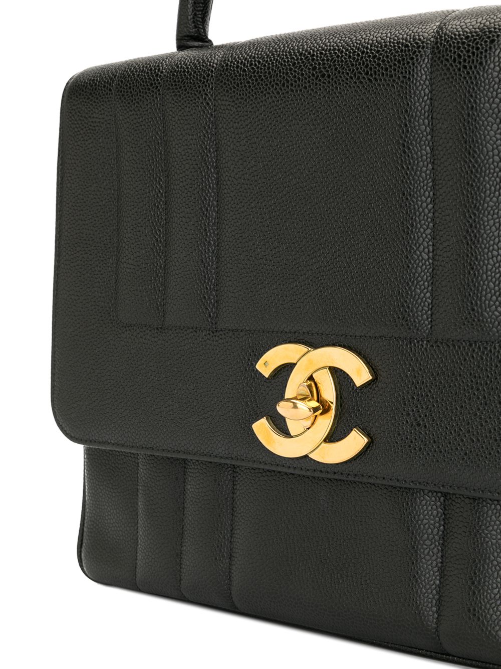 Affordable HOT SALE CHANEL caviar skin Mademoiselle stitch handbag Women