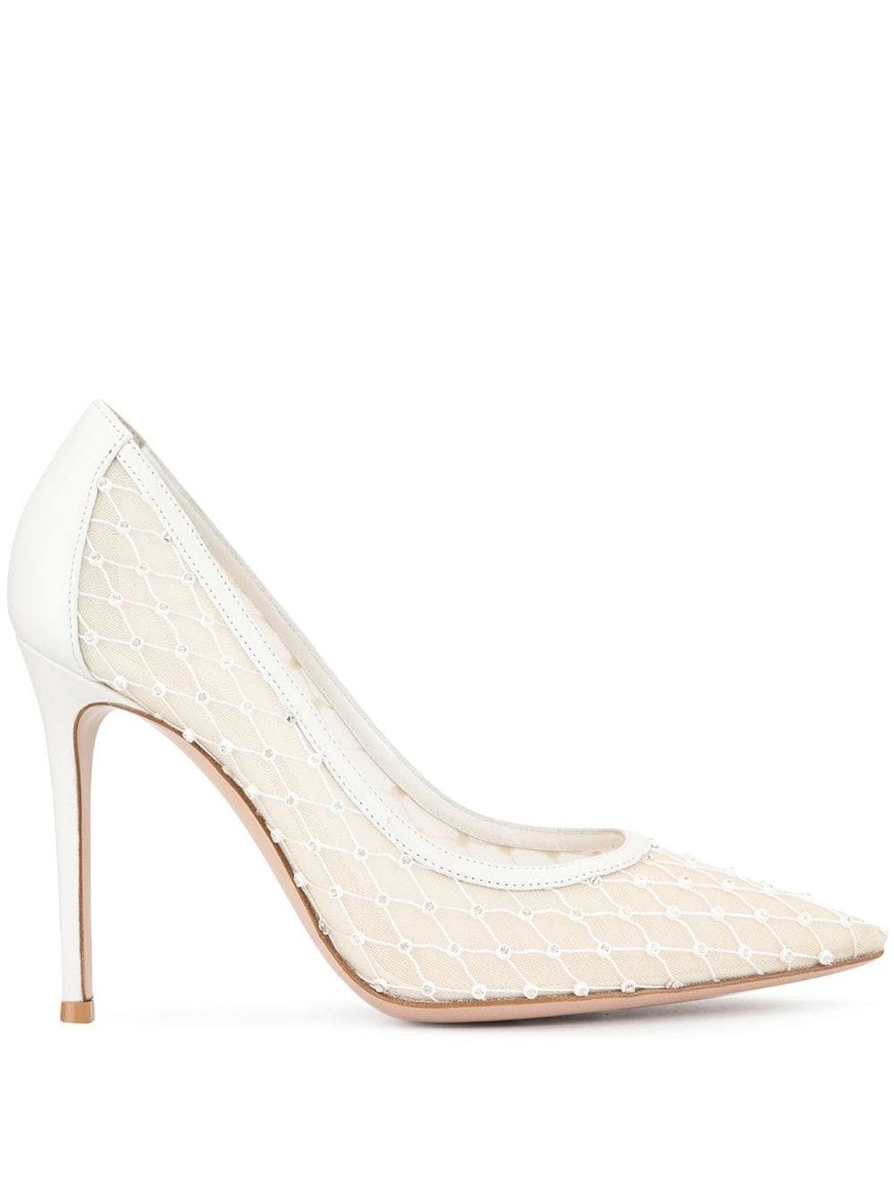 Gianvito Rossi Rea Pumps In White