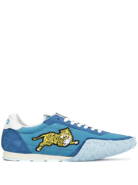 Kenzo Appliqué Detail Sneakers Farfetch Kenzo Appliqué Detail Sneakers Farfetch