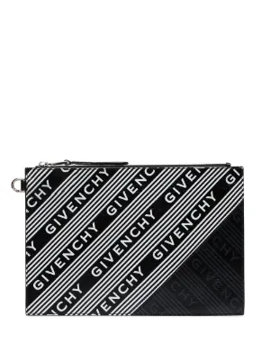Logo Stripe Pouch Logo Stripe Pouch