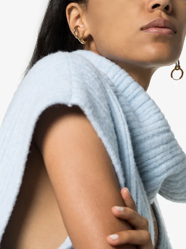Charlotte Chesnais Boucle d'oreille Triplet | Or | FARFETCH FR