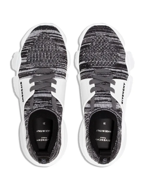 givenchy jaw knit low top sneakers