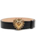 Dolce & Gabbana Devotion leather belt - Black