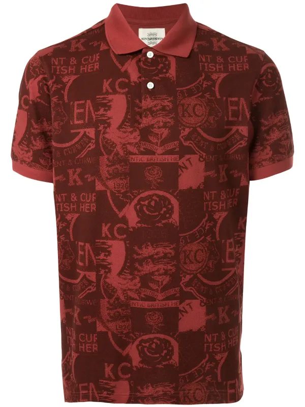 printed polo