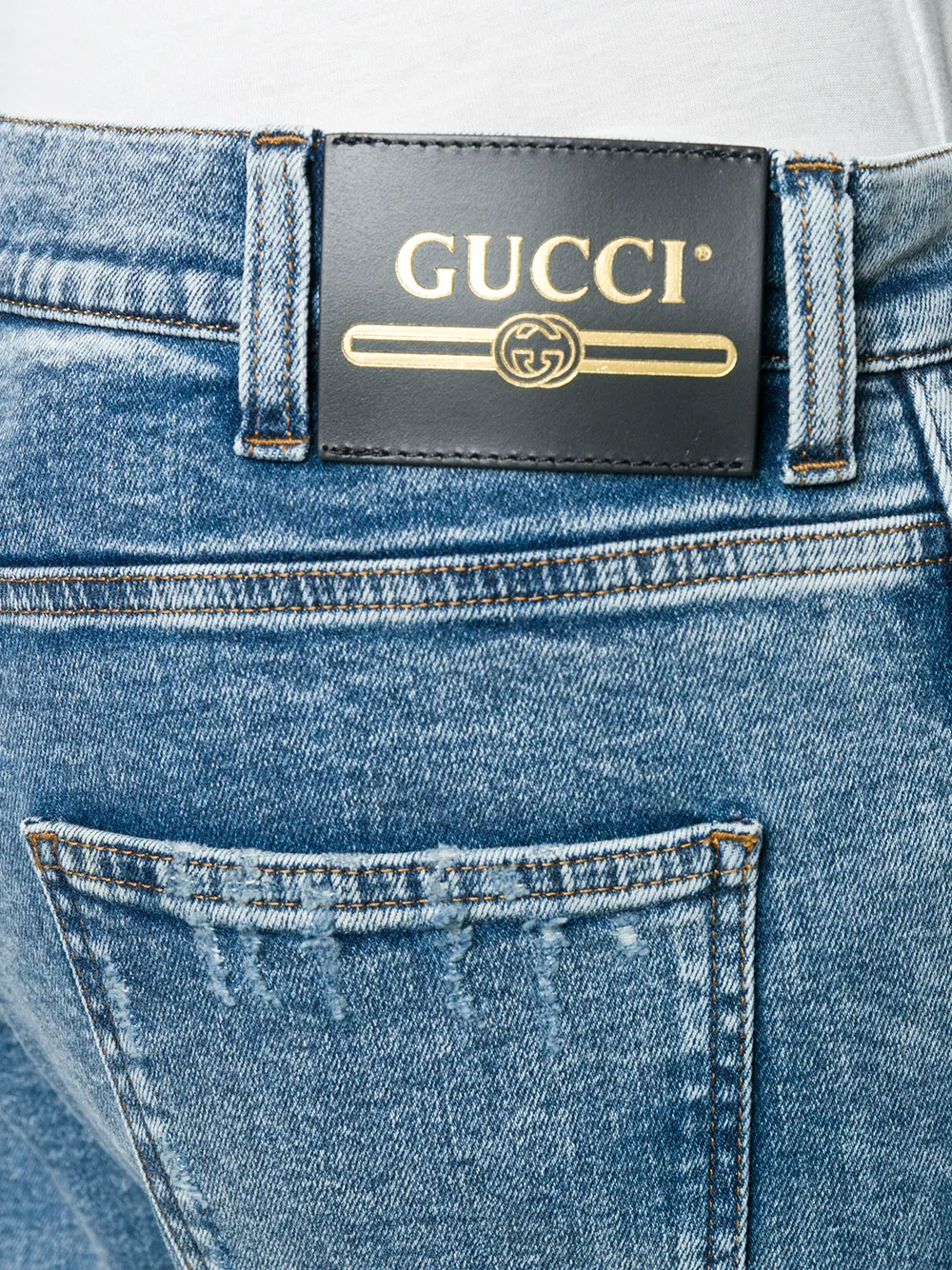 gucci 经典锥形牛仔裤 图 5