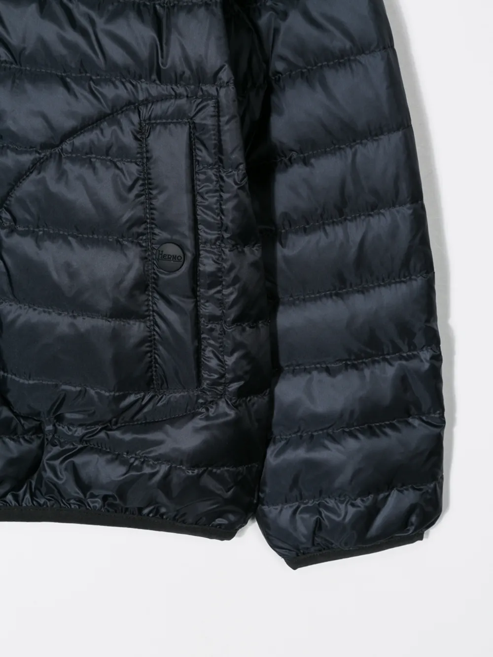 Herno Kids Jas met capuchon Blauw