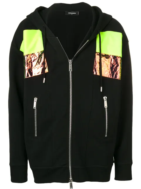 DSQUARED2 paneled hoodie