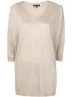 Image 1 of Fay metallic V-neck jumper