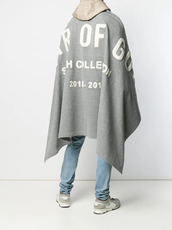 fear of god poncho