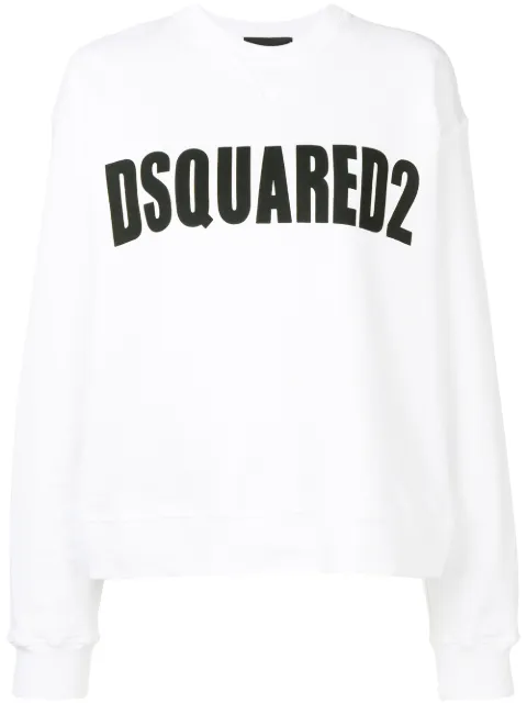 DSQUARED2 sudadera con logo estampado