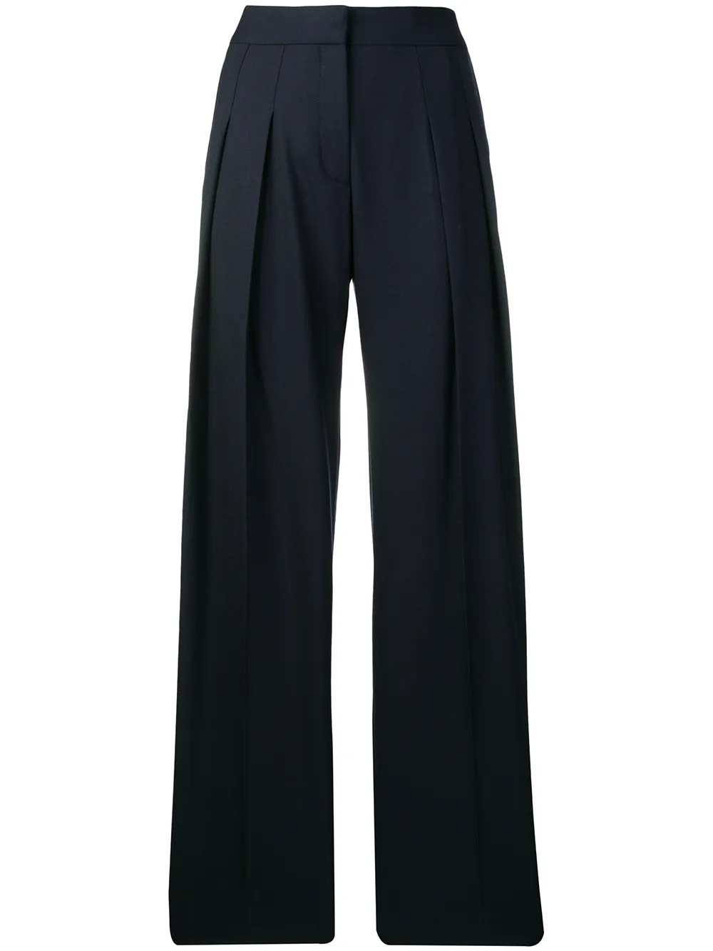 Victoria Victoria Beckham Pantaloni sartoriali a gamba ampia - Blu