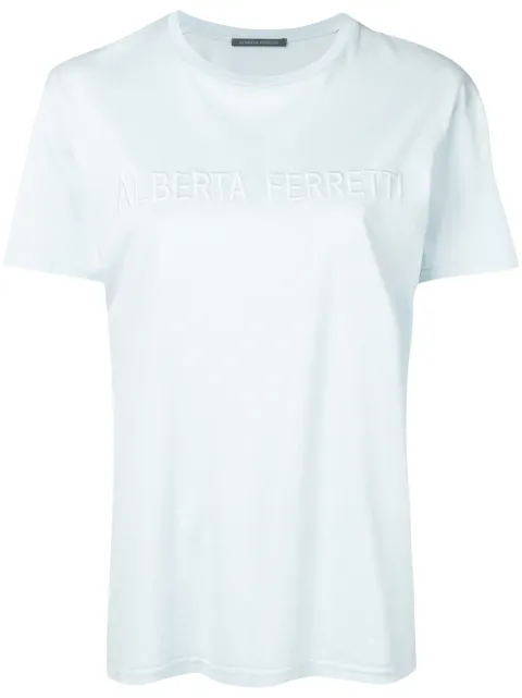 Alberta Ferretti playera con logo