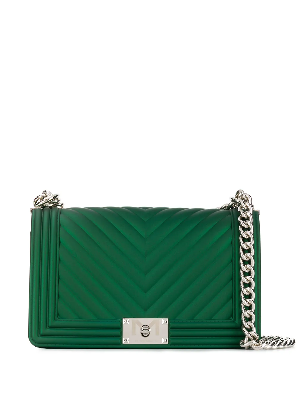 Marc Ellis Quilted Crossbody Bag - Green In Green