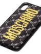 Moschino logo-print iPhone XS case
