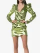 De La Vali Gin lurex mini dress