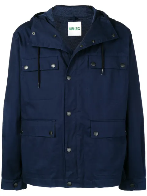 Kenzo chaqueta con varios bolsillos