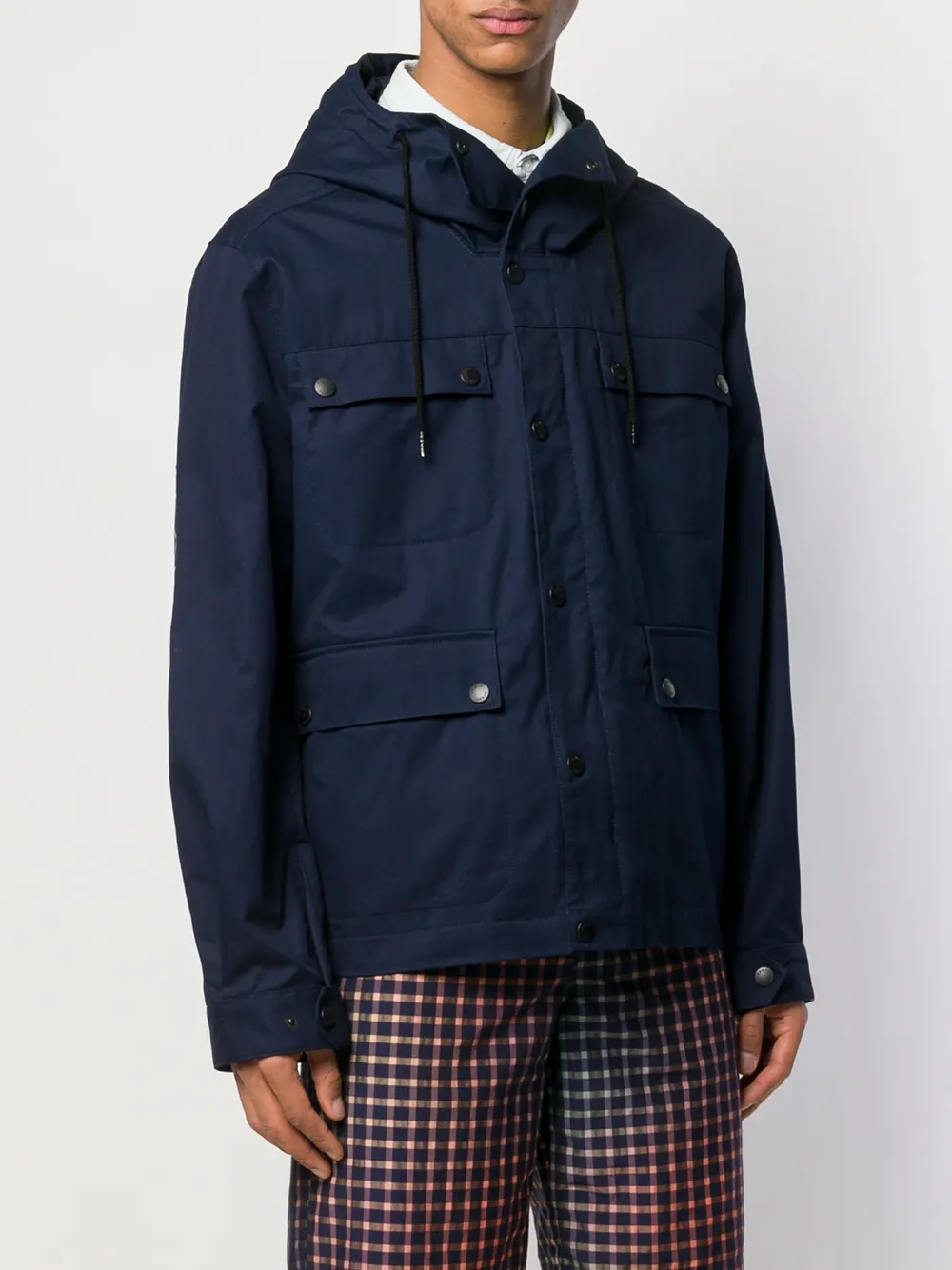  Kenzo Jacke Mit Mehreren Taschen   Blau 