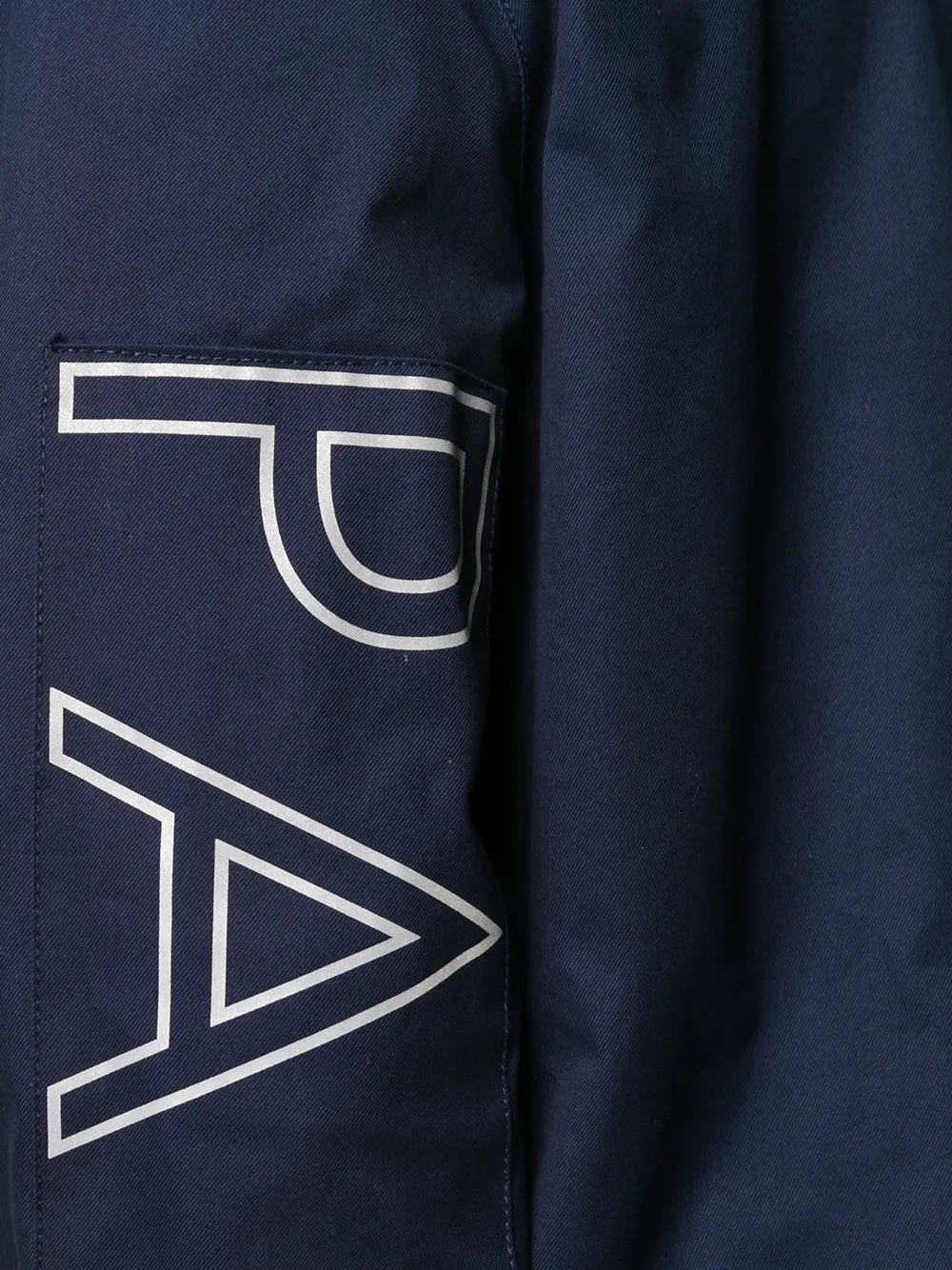Kenzo Jas met meerdere zakken Blauw