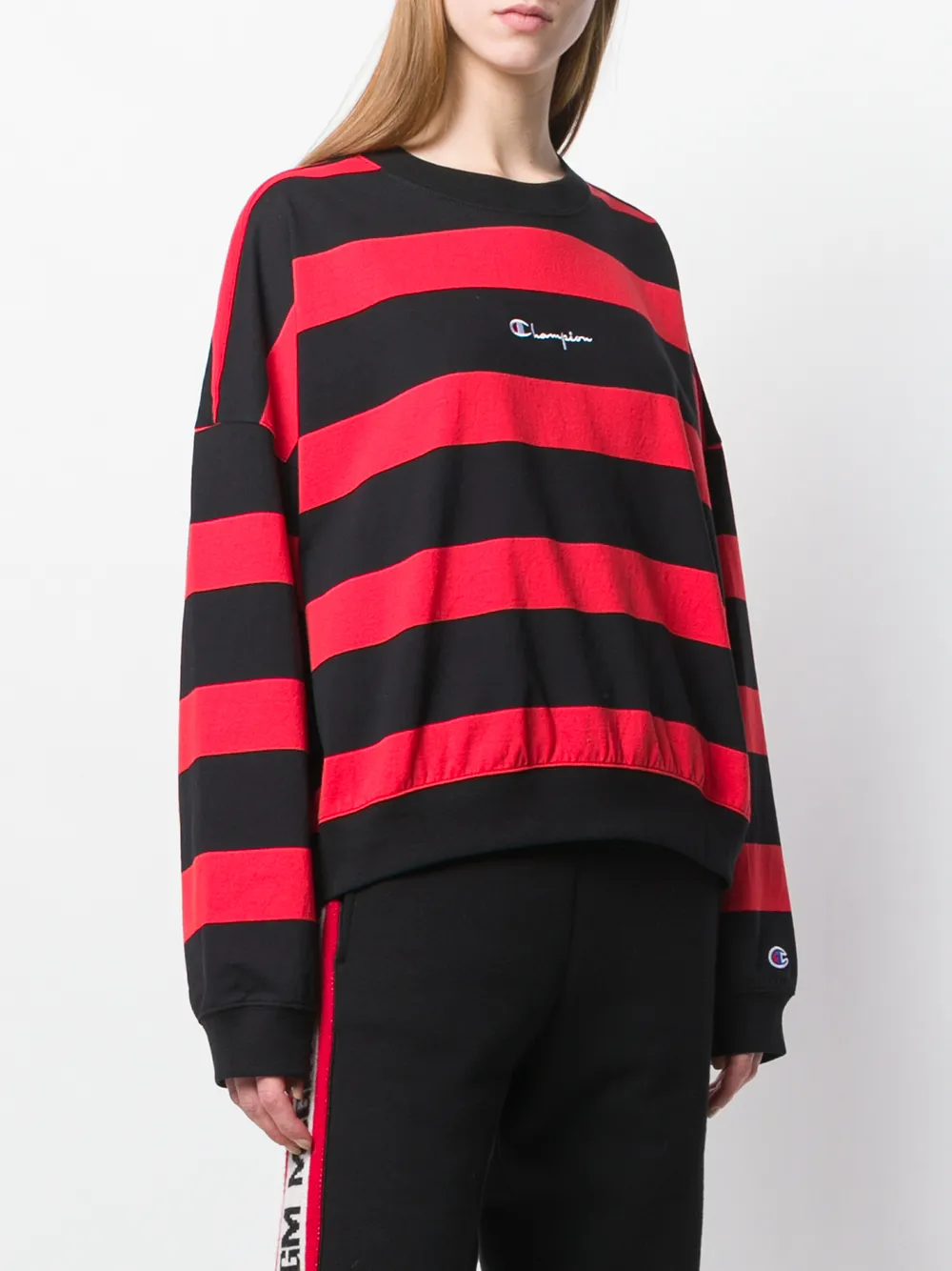 champion sweatshirt striped