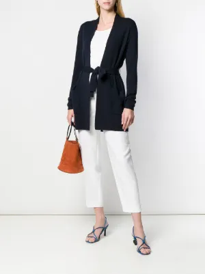 filippa k belted mid cardigan