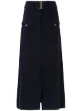 Olympiah Roma midi skirt - Blue