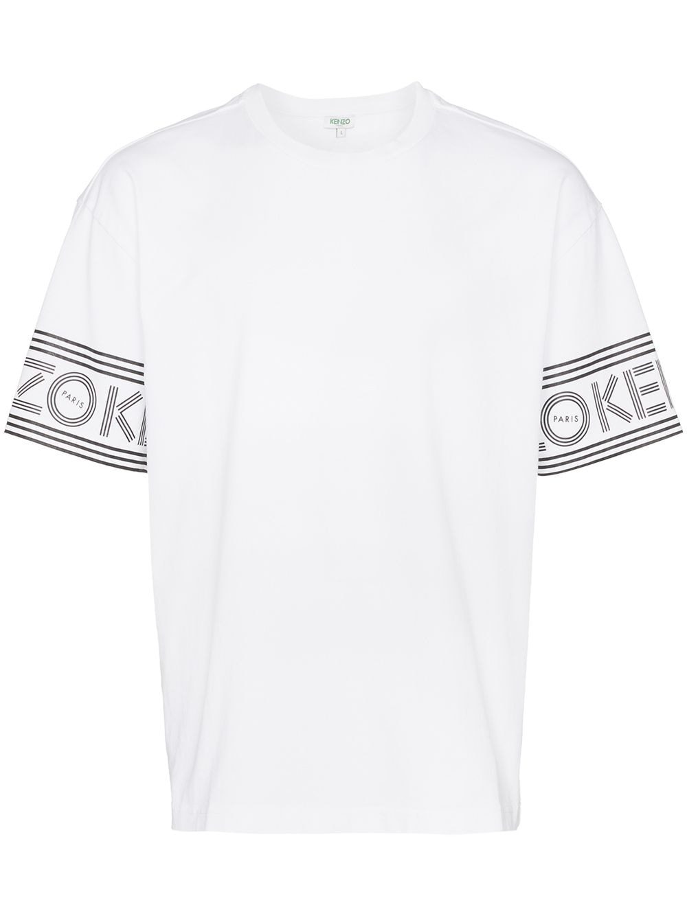 kenzo logo sleeve t shirt