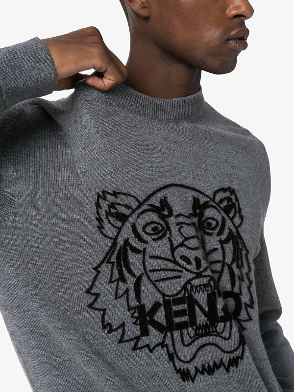 kenzo lion jumper