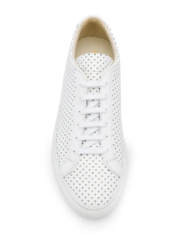 common projects perforated white